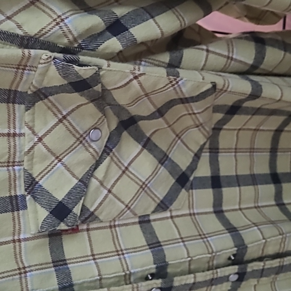 LEVIS STRAUSS & CO ESSENTIAL WESTERN SHIRT OVERSIZED FIT SIZE XL - Picture 2 of 12